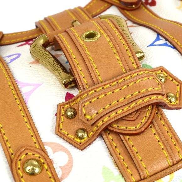 Louis Vuitton Theda Pm Hand Bag White Monogram Multi-color - Picture 3 of 9